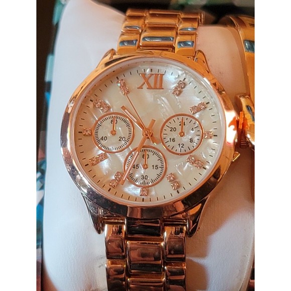 COTE D' AZUR Ladies Watch And Accessories Set - Picture 2 of 4